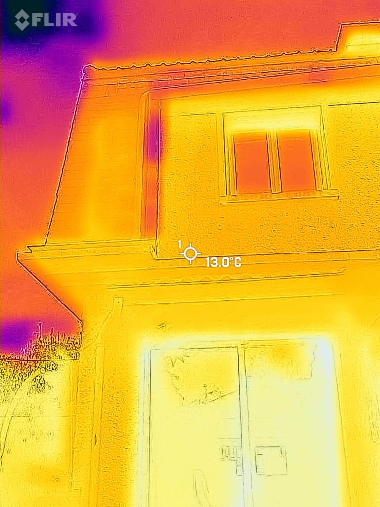 thermographie constitution de la facade